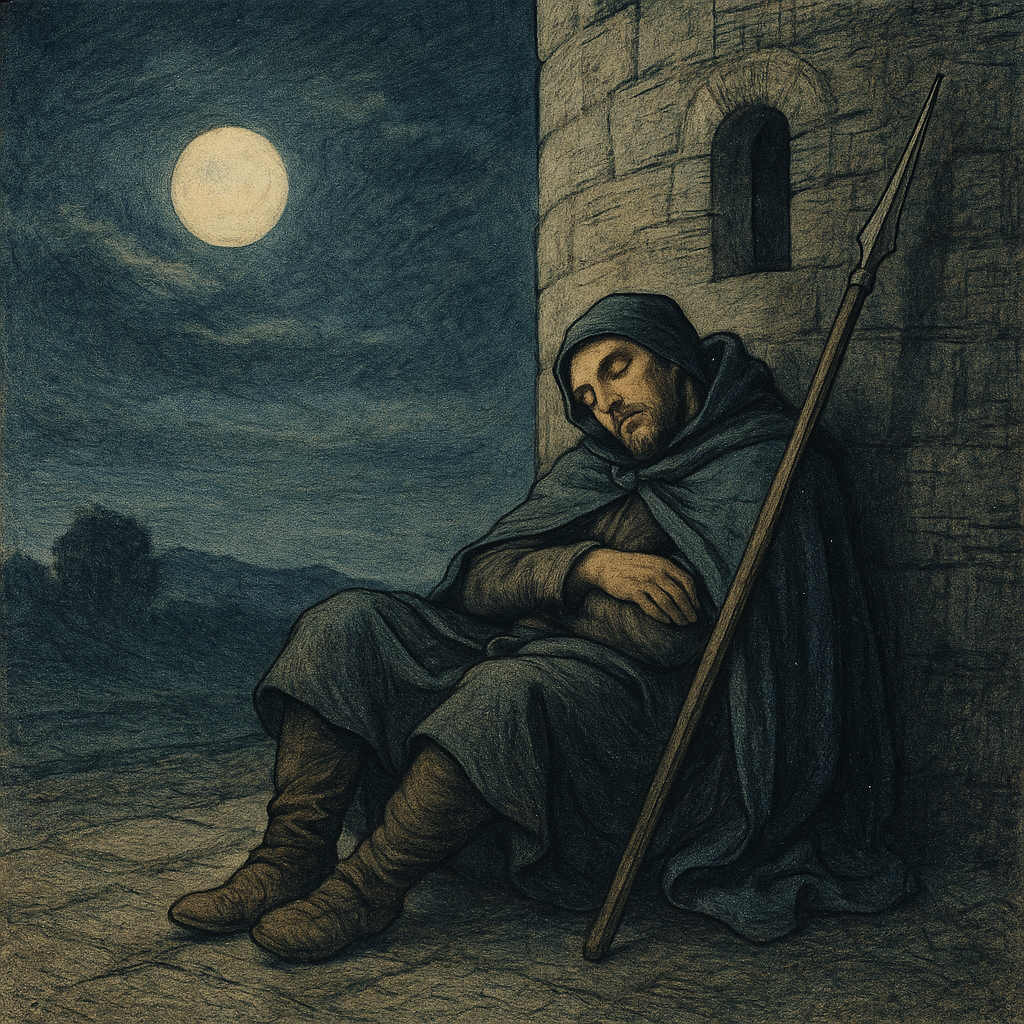watchman asleep at his post